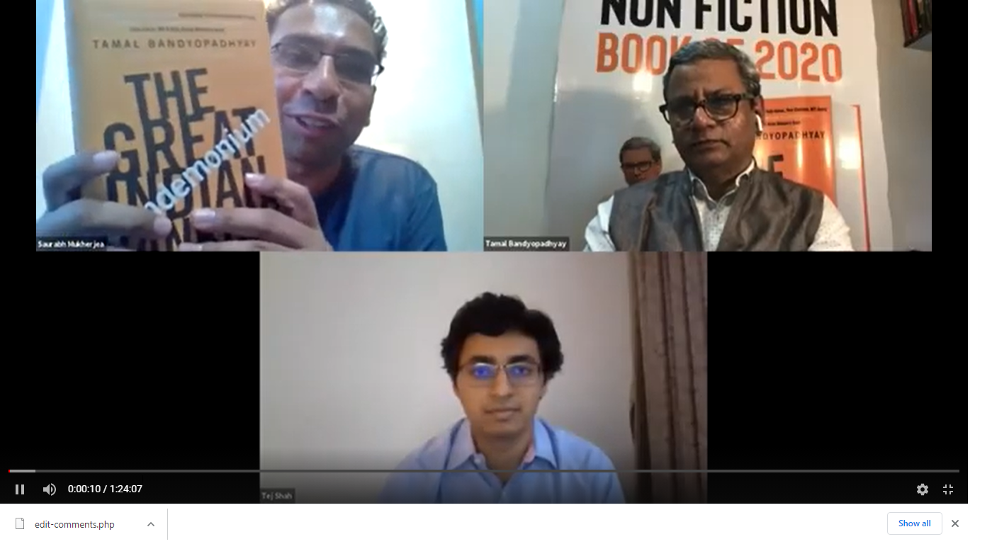 Marcellus Webinar | Kings of Capital | Tamal Bandyopadhyay | Saurabh Mukherjea | Tej Shah | Jan 2021
