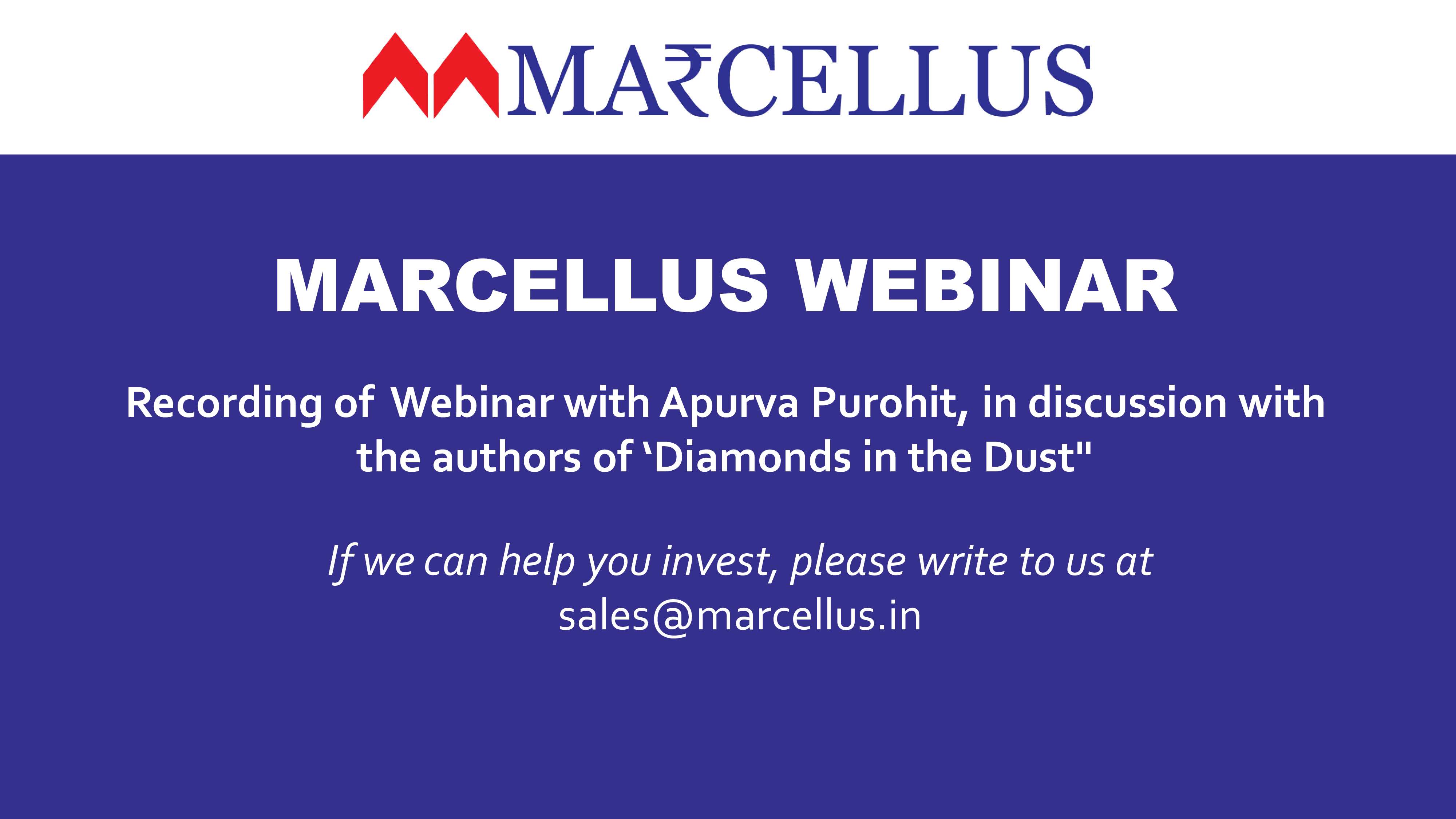 Recording of Webinar with Apurva Purohit 1