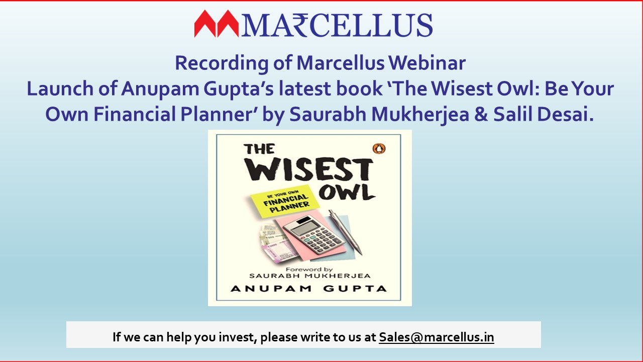 Marcellus Webinar on the Launch of Anupam Gupta's Latest book 