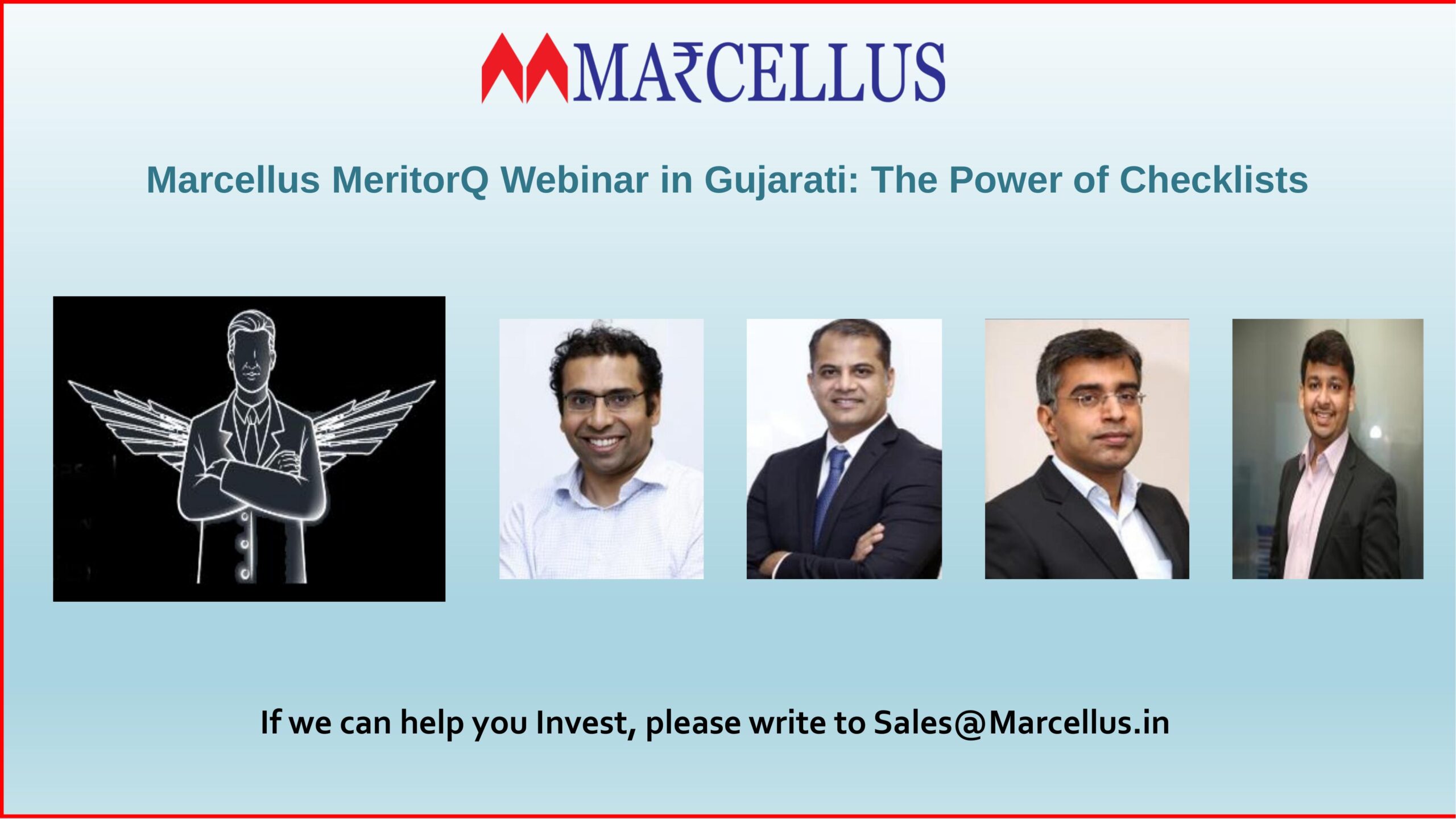 Marcellus MeritorQ Portfolio Webinar in Gujarati language on the Power of Checklists