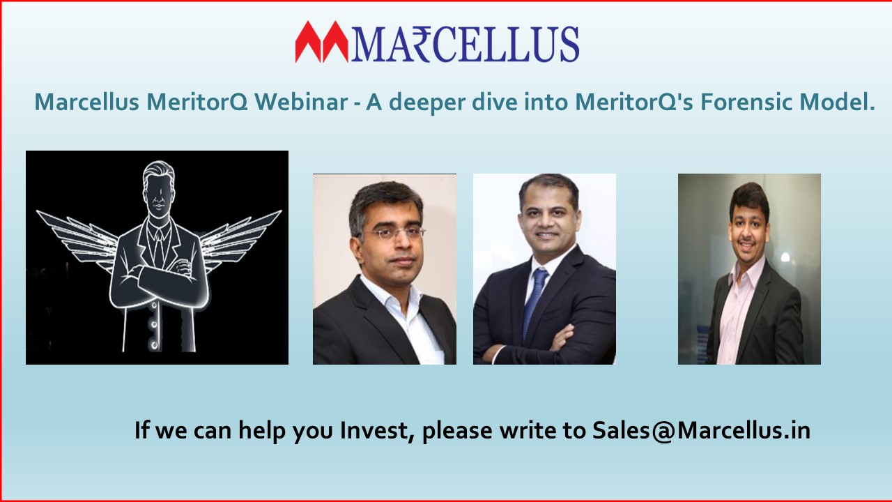 Marcellus MeritorQ Portfolio Webinar on A deeper dive into MeritorQ's Forensic Model.